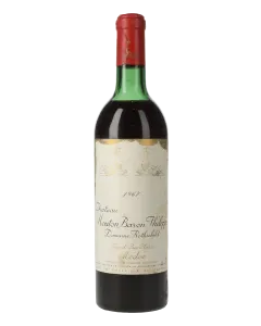 Chateau Mouton Rothschild 1er Cru 1967