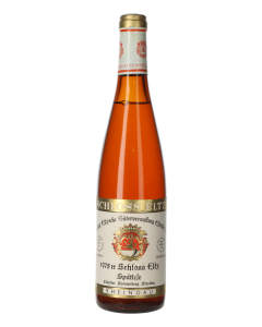 Schloss Eltz Eltviller Sonnenberg Riesling Spätlese 1975