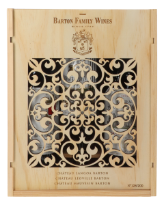 Barton Family Wines 3er Holzkiste