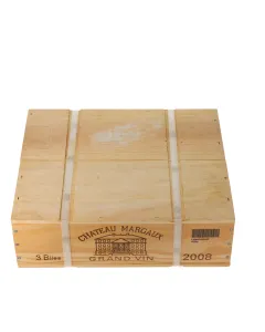 Chateau Margaux 1er Cru 2008  in 3er Holzkiste
