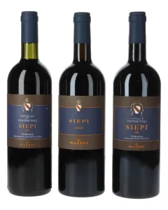 Castello di Fonterutoli Siepi Vertikale 2003, 2006, 2008 (3 Fl.)