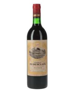 Chateau Pedesclaux 5eme Cru 1990
