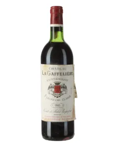 La Gaffeliere Chateau La Gaffeliere 1er Grand Cru Classe B 1981
