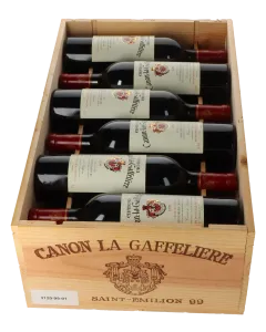 Chateau Canon la Gaffeliere 1er Grand Cru Classe B 1999 in 12er Holzkiste