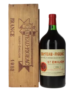 Chateau Figeac  1er Grand Cru Classe B 1982 Doppelmagnum in Holzkiste