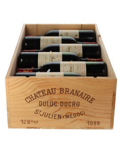 Chateau Branaire Ducru 1999 in 12er Holzkiste