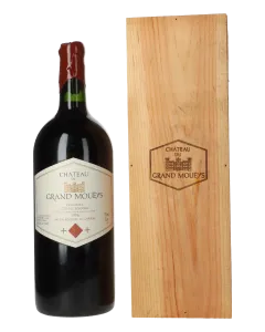 Chateau du Grand Moueys 1996 Doppelmagnum in Holzkiste