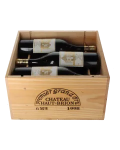 Chateau Haut Brion 1998 Magnum in 6er Holzkiste