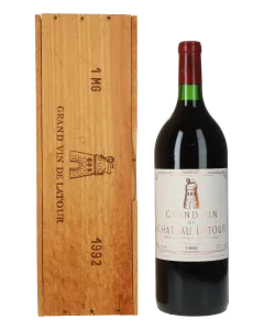 Chateau Latour 1er Cru 1992 Magnum in Holzkiste