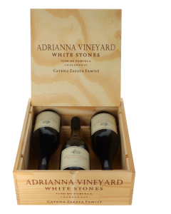 Adrianna Vineyard White Stones 2017 in 3er Holzkiste