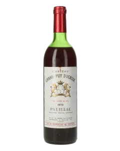 Chateau Grand Puy Ducasse 5eme Cru 1979