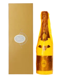 Louis Roederer Champagne Cristal Brut Flaschengärung 2005 in Geschenkverpackung