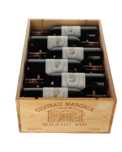 Chateau Margaux 1er Cru 1996 in 12er Holzkiste