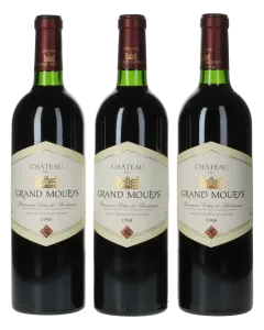 Chateau du Grand Moueys 1998 (3 Fl.) 