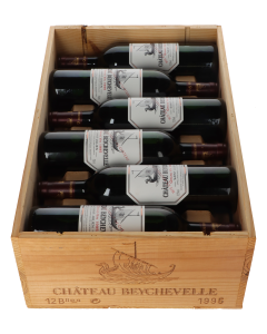  Château Beychevelle 1995 in 12er Holzkiste