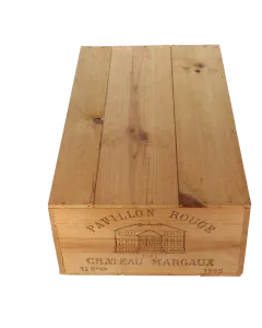 Chateau Margaux Pavillon Rouge 1995 in 12er Holzkiste