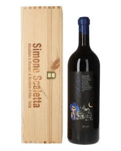 Simone Scaletta Barolo Chirlet 2015 Doppelmagnum in 1er Holzkiste 