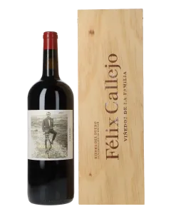 Bodegas Felix Callejo Vinedos de la Familia 2015 Magnum in 1er Holzkiste 