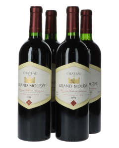 Chateau du Grand Moueys 1998 (4 Fl.) 
