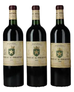 Chateau de Pibarnon Rouge Vertikale 2001, 2002, 2003