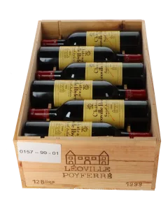 Chateau Leoville Poyferre 2eme Cru 1999 in 12er Holzkiste