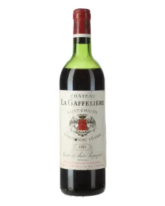 La Gaffeliere Chateau La Gaffeliere 1er Grand Cru Classe B 1981