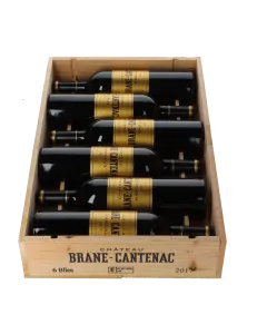 Chateau Brane Cantenac 2eme Cru 2017 in 12er Holzkiste
