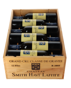 Chateau Smith Haut Lafitte 2005 in 12er Holzkiste