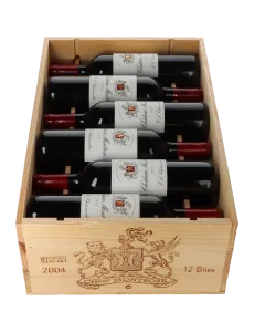 Chateau Montrose 2eme Cru 2004 in 12er Holzkiste