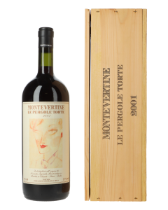 Montevertine Le Pergole Torte 2001 in Holzkiste