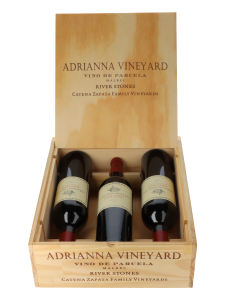 Adrianna Vineyard River Stones 2016 in 3er Holzkiste