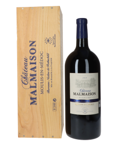 Chateau Malmaison 2010 Doppelmagnum 1er Holzkiste