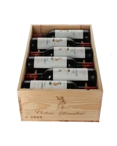 Chateau D’Armailhac    5eme Cru 2000 in 12er Holzkiste