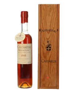 Castarede Armagnac 1945 in 1er Holzkiste