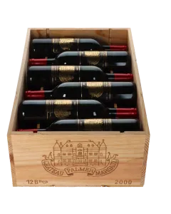 Chateau Palmer 3eme Cru 2000 in 12er Holzkiste
