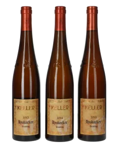 Klaus Peter Keller Riesling Dalsheimer Hubacker Gro&szlig;es Gew&auml;chs trocken Vertikale 2013-2015 (3 Fl.) 
