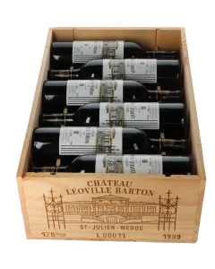 Chateau Leoville Barton 2eme Cru 1999 in 12er Holzkiste