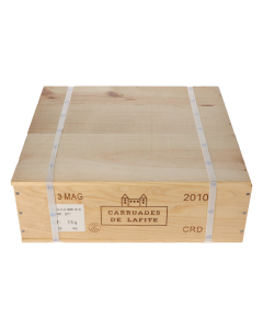 Chateau Lafite Rothschild Carruades de Lafite 2010 Magnum in 3er Holzkiste