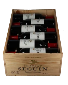 Chateau Seguin 2016 in 12er Holzkiste 