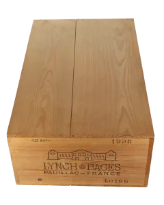 Chateau Lynch Bages 5eme Cru 1995 in 12er Holzkiste