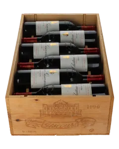 Chateau Giscours 3eme Cru 1996 in 12er Holzkiste