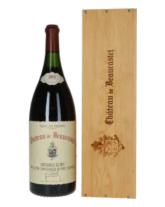 Perrin / Beaucastel Chateauneuf du Pape Chateau de Beaucastel 2011 Doppelmagnum in 1er Holzkiste 