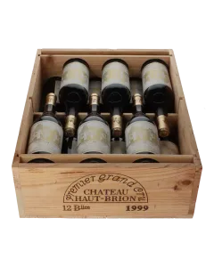 Chateau Haut Brion 1er Cru 1999 in 12er Holzkiste 