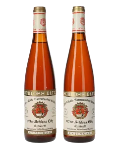 Schloss Eltz Rüdesheimer Bischofsberg Riesling Kabinett 1975 (2 Fl.)