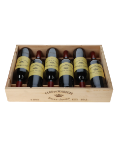 Clos du Marquis 2012 in 6er Holzkiste