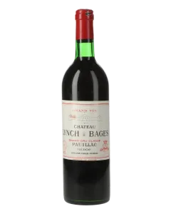Chateau Lynch Bages    5eme Cru 1975