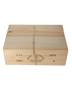 Pichon Lalande Chateau Pichon Longueville Comtesse de Lalande 2eme Cru 2015 (0,375) in 12er Holzkiste