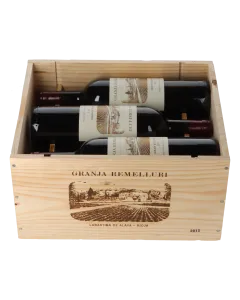 Telmo Rodriguez Granja Remelluri Gran Reserva 2015 in 6er Holzkiste 