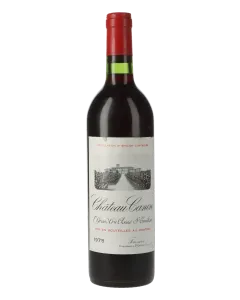 Chateau Canon 1er Grand Cru Classe B 1975