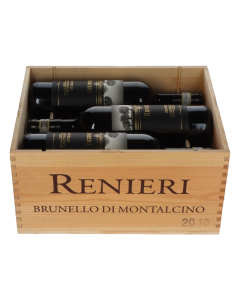 Renieri Brunello di Montalcino 2010 in 6er Holzkiste